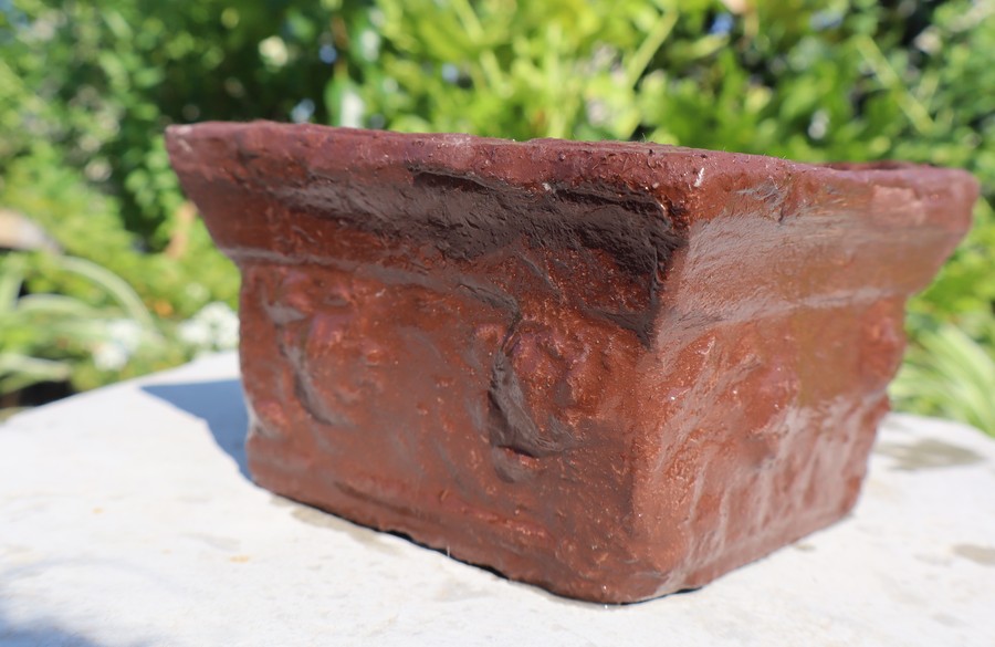 Embossed Bonsai Pot
