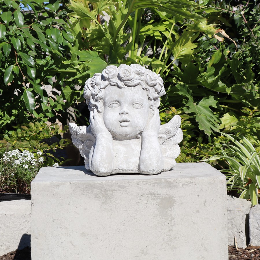 Winged Cherub Planter