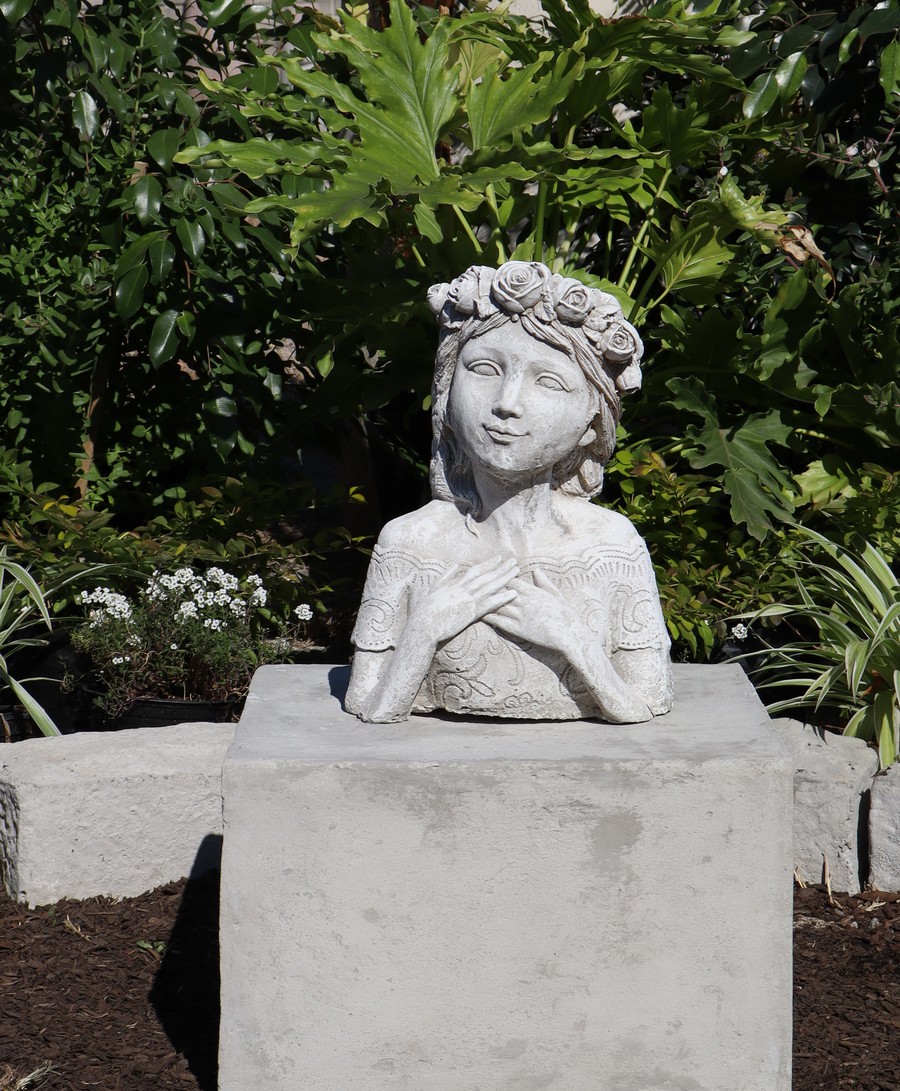 Praying Girl Planter